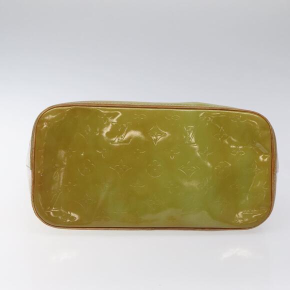 LOUIS VUITTON Monogram Vernis Houston Hand Bag Baby Blue M91005 - Picture 9 of 13